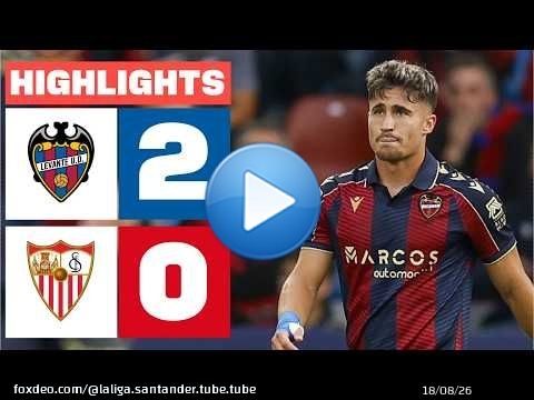 LEVANTE UD 2 - 0 SEVILLA FC | RESUMEN LALIGA EA SPORTS