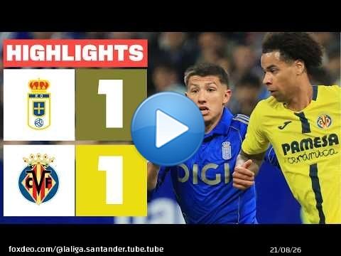 REAL OVIEDO 1 - 1 VILLARREAL CF | RESUMEN LALIGA EA SPORTS