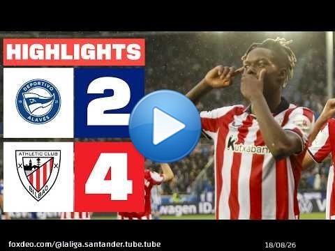 DEPORTIVO ALAVÉS 2 - 4 ATHLETIC CLUB | RESUMEN LALIGA EA SPORTS