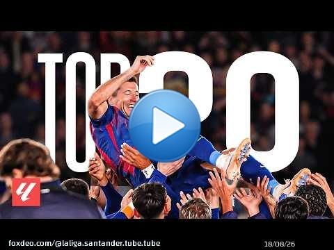 Ordenamos los 20 MEJORES GOLES de LEWANDOWSKI en LALIGA