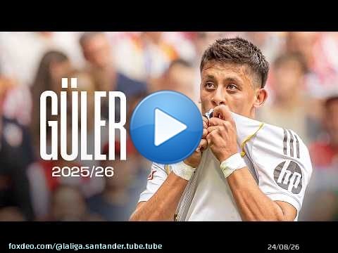 ARDA GÜLER: Pura Clase \ud83c\udfa9 | LALIGA EA SPORTS 2025/26