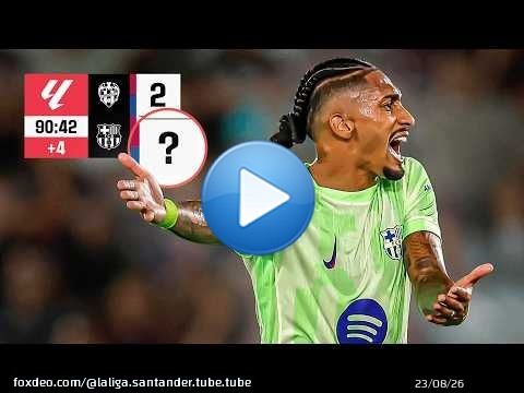 Los ÚLTIMOS 10 MINUTOS completos de la REMONTADA del FC BARCELONA vs LEVANTE UD