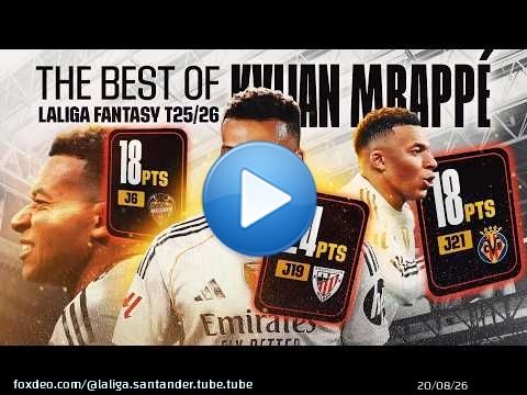 Las 10 MEJORES puntuaciones de MBAPPÉ en LALIGA FANTASY \u2b50