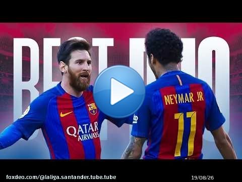 Las MEJORES JUGADAS de MESSI y NEYMAR en LALIGA \u2728