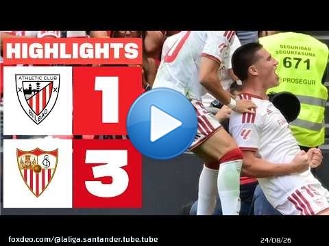 ATHLETIC CLUB 1 - 3 SEVILLA FC | RESUMEN LALIGA EA SPORTS