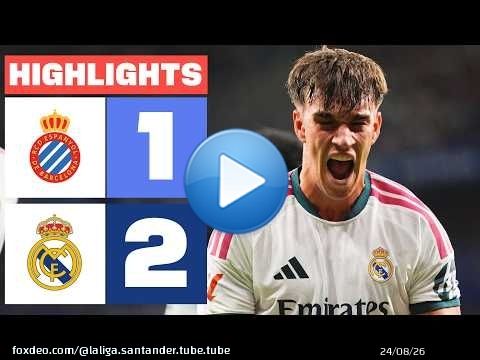 RCD ESPANYOL 1 - 2 REAL MADRID | RESUMEN LALIGA EA SPORTS