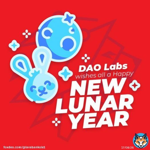 The @TheDAOLabs is wishing all social miners and everyone around the world a Happy Lunar New Year. #SocialMining $LABOR #DAOVERSE
