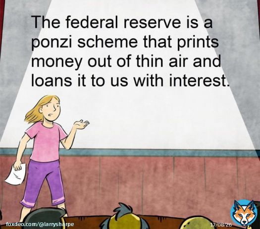 I saw this and wanted to know your thoughts about it. Please leave them below. #FederalReserve