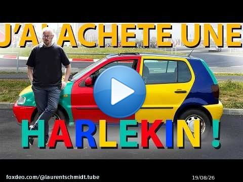 VW Polo Harlekin – seulement 3 800 exemplaires ! L’histoire et l’essai de ma Harlekin !