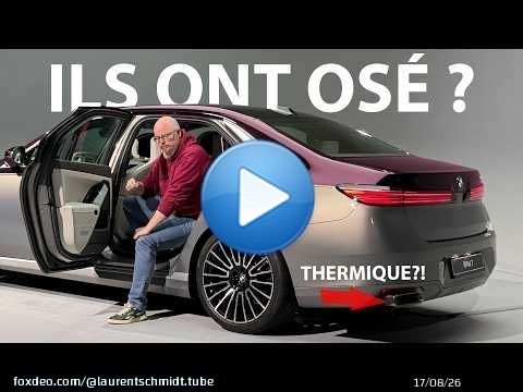 NOUVELLE BMW SÉRIE 7 2026 : UNE FOLIE !