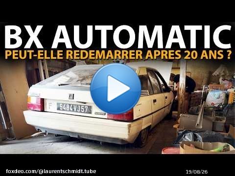 Cette BX Automatic abandonnée pendant 20 ans, va elle redémarrer ?