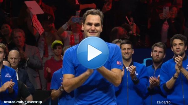 The one, the only @rogerfederer.   #LaverCup