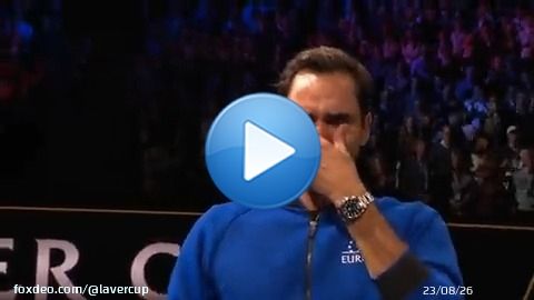 If there's one thing you watch today, make it this.  #LaverCup | @rogerfederer