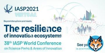 Join us from 28-30 September for #IASPvirtual! Register for free, connect in global prime time and network with your global colleagues - find out more at  #scienceparks #areasofinnovation