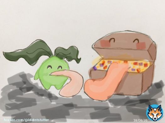 If you&rsquo;re enjoying dark and darker remember: mimics are friendly if you lick them back <33 #5upfanart