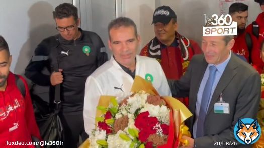 Les images du retour des Lions de l&rsquo;Atlas au Maroc apr&egrave;s leur parcours honorable en Coupe du monde