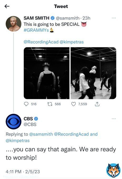 This says a lot about the people who put on the #GRAMMYs and @cbs. I guess you can see where their allegiances lie. Pray for a Jesus Revival.