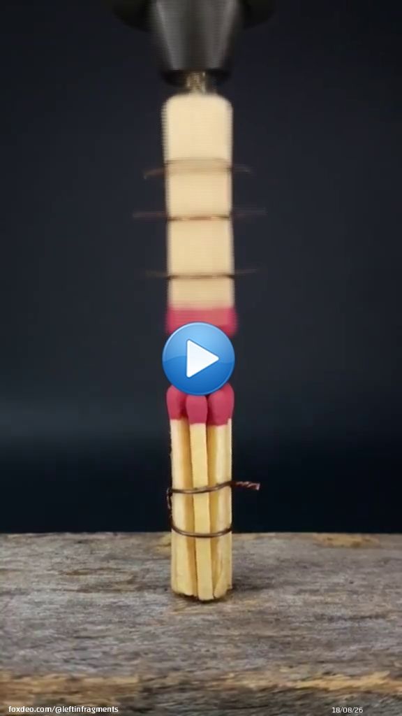 look at friction welding with very fast pressure, what do you think will happen?