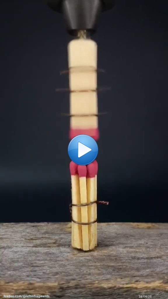 look at friction welding with very fast pressure, what do you think will happen?