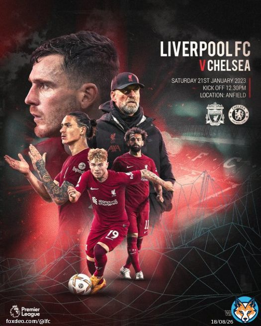 Back in @premierleague action at Anfield    UP THE REDS!   #LIVCHE | #WalkOn