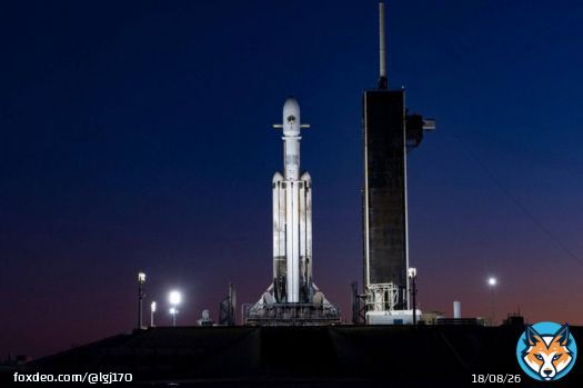 Falcon Heavy в сумерках &mdash; красотища  Запуск миссии USSF-67 состоится 16 января в 1:41 по Мск.