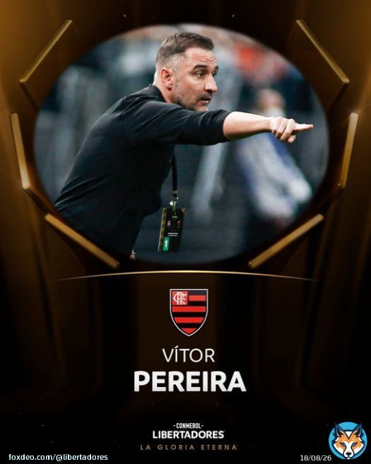 &iexcl;Un nuevo entrenador asumir&aacute; en @Flamengo! El actual campe&oacute;n de la CONMEBOL #Libertadores anunci&oacute; un acuerdo con V&iacute;tor Pereira.   El portugu&eacute;s liderar&aacute; al equipo en 2023.  #GloriaEterna