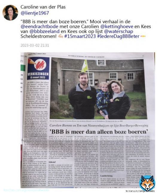 Klopt, dat zeg ik al geruime tijd. #bbb is ook Bayer, De Heus, Monsanto, VION en vele andere grootverdieners in #BigAgro