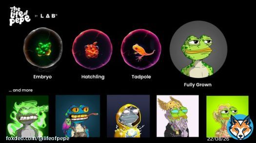 You're still asking 'WTF is this  $PEPE NFT'?  THE NEW #WEB3    The Embryo needs to be nurtured   Some Embryos may not survive  Grows into amazing art, in stages  Earns $PEPE, & other PEPish giveaways  Expands $PEPE culture  & Its only $5 perper Embryo...   Minting starts&hellip;&nbsp;Show more