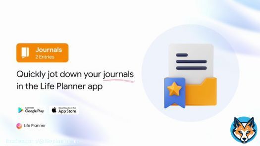 Life Planner Planner takes your Journaling to the next level. Download today : Android: