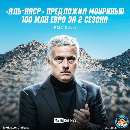 Это что, теперь будет &laquo;Аль-Наср&raquo; Роналду и Моуринью?