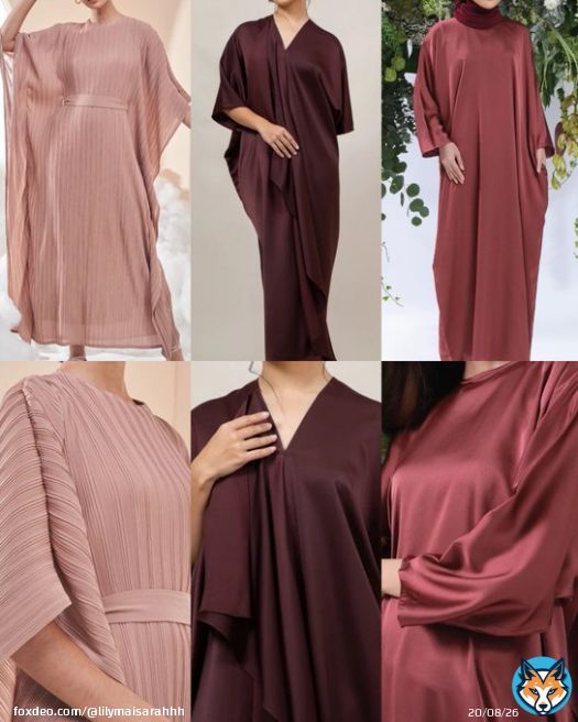 Girls, I finally found this perfect kaftan abaya to wear for Raya Haji. So stunning   A thread by #LilyShops ~