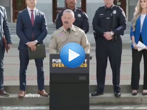 California sheriff demolishes Governor Newsom and the woke agenda. This is the kind of leadership we need: