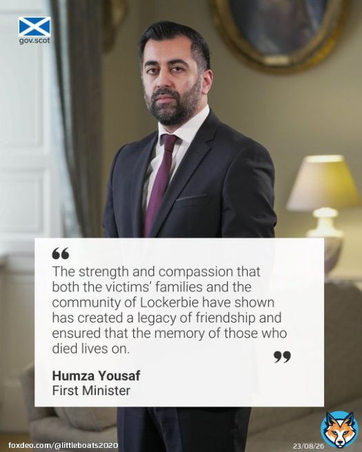 We all know the First Minister of Scotland is an opaque racist & radical Muslim  That said we have to give him credit for having the nerve to peddle insincerity like that as it took real bollocks to do
