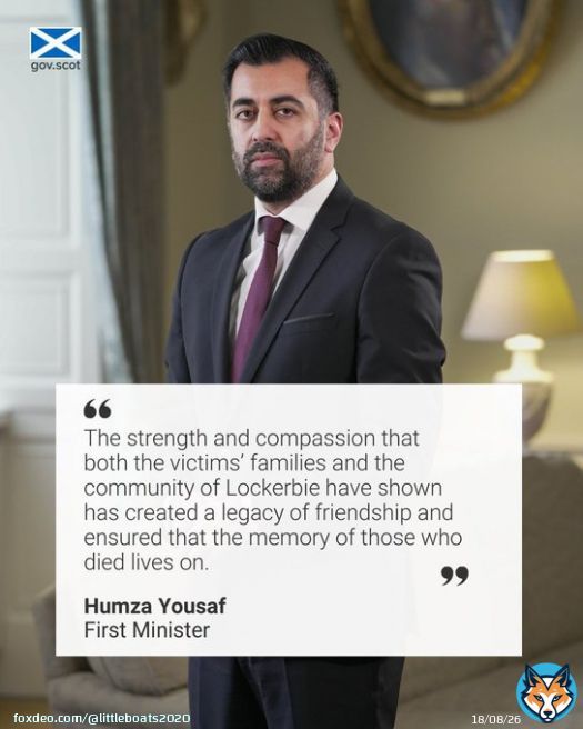 We all know the First Minister of Scotland is an opaque racist & radical Muslim  That said we have to give him credit for having the nerve to peddle insincerity like that as it took real bollocks to do