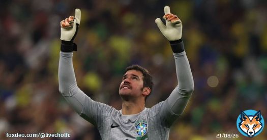 Alisson Becker takes first step to completing remaining aim after changing Liverpool history    @CACoates96