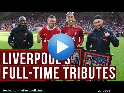 Liverpool's tributes for Keita, Milner, Firmino & Oxlade-Chamberlain
