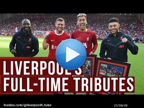 Liverpool's tributes for Keita, Milner, Firmino & Oxlade-Chamberlain