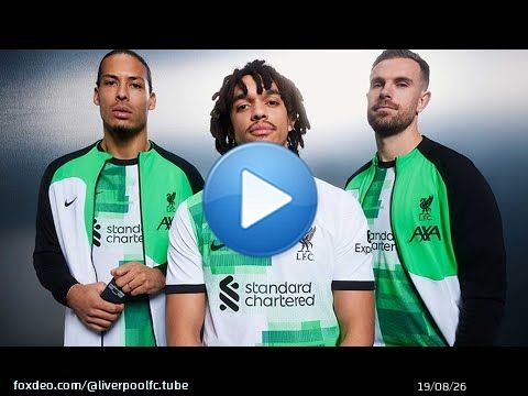 The NEW Liverpool FC away kit! | Inspired by the 90s \ud83d\udfe2\u26aa\ufe0f