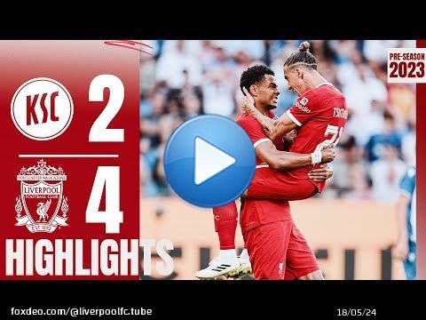 HIGHLIGHTS: Karlsruher SC 2-4 Liverpool | Szoboszlai and Mac Allister debuts for LFC