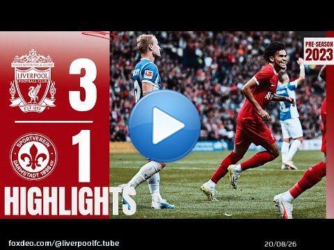 Highlights: Liverpool 3-1 Darmstadt | Salah, Jota & BRILLIANT Luis Diaz flick