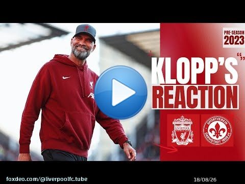 Klopp&rsquo;s Reaction: 'We could have scored a lot more goals' | Liverpool 3-1 Darmstadt