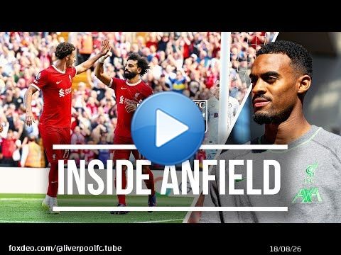 INSIDE ANFIELD: Liverpool 3-0 Aston Villa | Szoboszlai goal & Gravenberch reacts to YNWA
