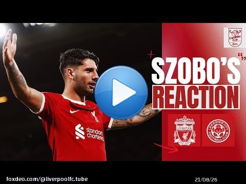SZOBOSZLAI'S REACTION: Scoring at Kop end was 'very special' | Liverpool 3-1 Leicester City