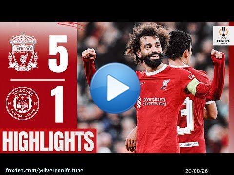 HIGHLIGHTS: Liverpool 5-1 Toulouse | First Endo goal, Jota goes solo & another Salah record!