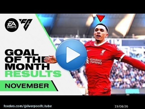 November's Goal of the Month Winner! | Nunez stunner, Salah skill & Trent Alexander-Arnold