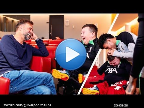 &ldquo;Once In A Lifetime!&rdquo; | Klopp, Diaz & LFC Squad's Emotional Surprise For Inspirational D&aacute;ire