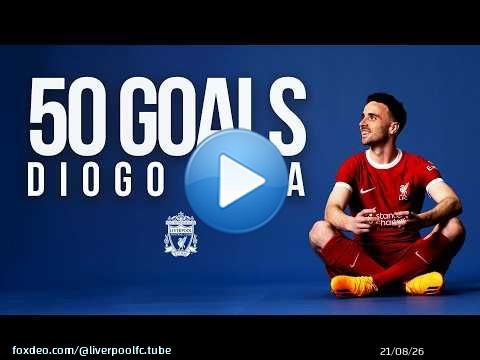 FIFTY Liverpool goals for Diogo Jota! | Late Spurs winner, seven vs Arsenal & iconic celebrations!