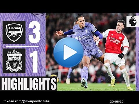 Reds suffer defeat after goals from Saka, Martinelli & Trossard | Arsenal 3-1 Liverpool | Highlights