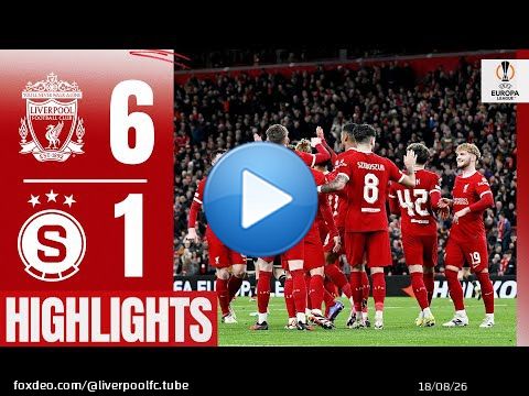 Ruthless Reds Progress in Europa League | Liverpool 6-1 Sparta Prague | Highlights