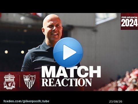 Goals, squad status & the Kop singing his name | Arne Slot on Sevilla & Las Palmas | Pre-Season